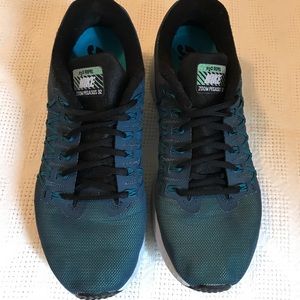 Nike Pegasus Reflector Blue Size 8 Running Shoe